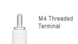 M4 thread spark plug terminal