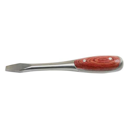 Gunson Classic Wooden Handle Screwdriver - Flat 9mm x 160mm