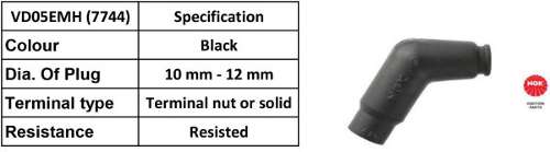 NGK Spark Plug Cap VD05EMH (7744)