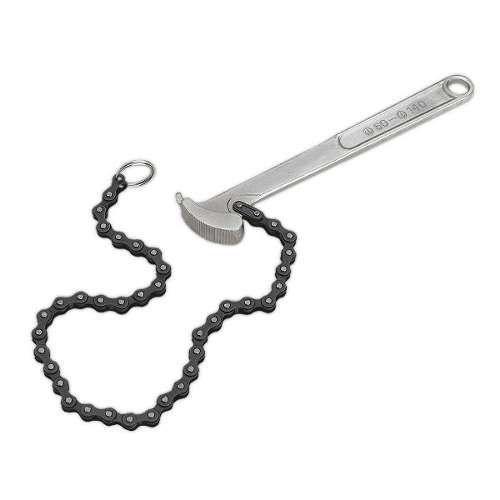 Oil Filter Chain Wrench &#216;60-140mm Capacity