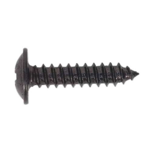 Self-Tapping Screw 4.2 x 19mm Flanged Head Black Pozi Pack of 100