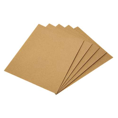 Glasspaper 280 x 230mm - Assorted Pack of 5