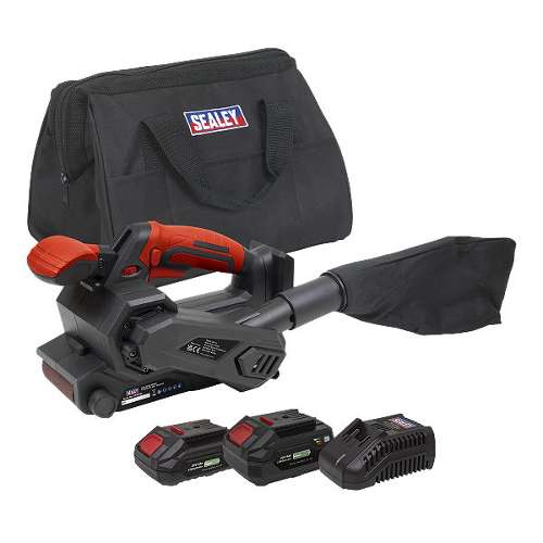 20V SV20 Series Cordless Belt Sander Kit - 2 Batteries