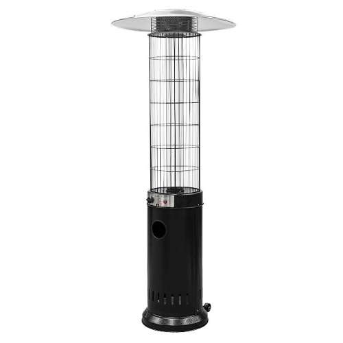 Dellonda Gas Patio Heater 13kW for Commercial & Domestic Use, Black