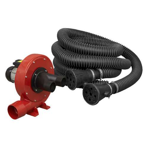 Exhaust Fume Extraction System 230V - 370W - Twin Duct