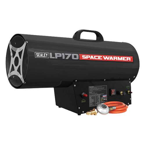 Space Warmer&#174; Propane Heater 102,000-170,000Btu/hr (30-50kW)