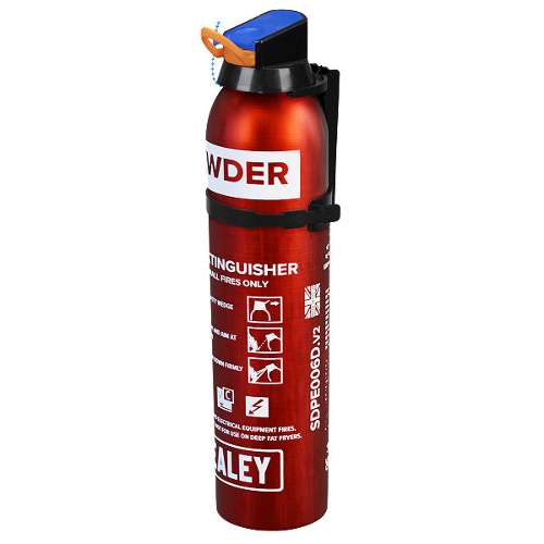 Fire Extinguisher 0.6kg Dry Powder - Disposable