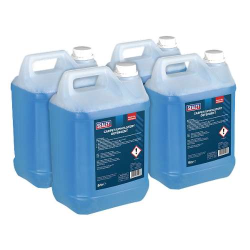 Carpet/Upholstery Detergent 5L Pack of 4