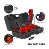 Trolley Jack 2 Tonne Short Chassis with Storage Case