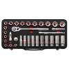 Socket Set 3/8"Sq Drive 32pc - Premier Platinum Series