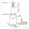 Bottle Jack 30 Tonne Manual/Air Hydraulic