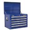 Tool Chest Combination 14 Drawer with Ball-Bearing Slides - Blue & 1179pc Tool Kit