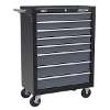 Tool Chest Combination 16 Drawer with Ball-Bearing Slides - Black/Grey & 468pc Tool Kit