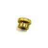 Knurled HT spark plug terminal nut