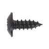 Self-Tapping Screw 3.5 x 10mm Flanged Head Black Pozi Pack of 100