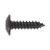 Self-Tapping Screw 4.2 x 16mm Flanged Head Black Pozi Pack of 100