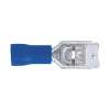 Piggy-Back Terminal 6.3mm Blue Pack of 100