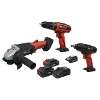 3 x Tool Cordless Combo Kit 20V SV20 Series