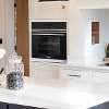 Baridi 60cm Built-In Fan Assisted, Single, Integrated 10 Function Electric Oven, Touchscreen Controls, 72L Capacity, Black/Stainless Steel