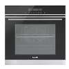 Baridi 60cm Built-In Fan Assisted, Single, Integrated 10 Function Electric Oven, Touchscreen Controls, 72L Capacity, Black/Stainless Steel