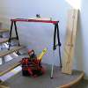 Fold Down Trestle with Adjustable Legs 150kg Capacity