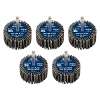 Abrasive Flap Wheel &#216;50 x 25mm 80Grit &#216;6mm Shaft - Pack of 5