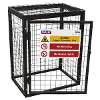 Safety Cage - 2 x 19kg Gas Cylinders