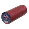 PVC Insulating Tape 19mm x 20m Red Pack of 10