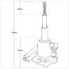 Bottle Jack 2 Tonne Telescopic