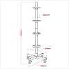 Wheel Storage Trolley 100kg Capacity