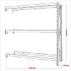 Tyre Rack Extension Two Level 200kg Capacity Per Level
