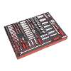 Tool Chest Combination 14 Drawer with Ball-Bearing Slides - Red & 446pc Tool Kit