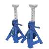 Axle Stands (Pair) 2 Tonne Capacity per Stand Ratchet Type - Blue