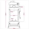 Hydraulic Press 20 Tonne Floor Type